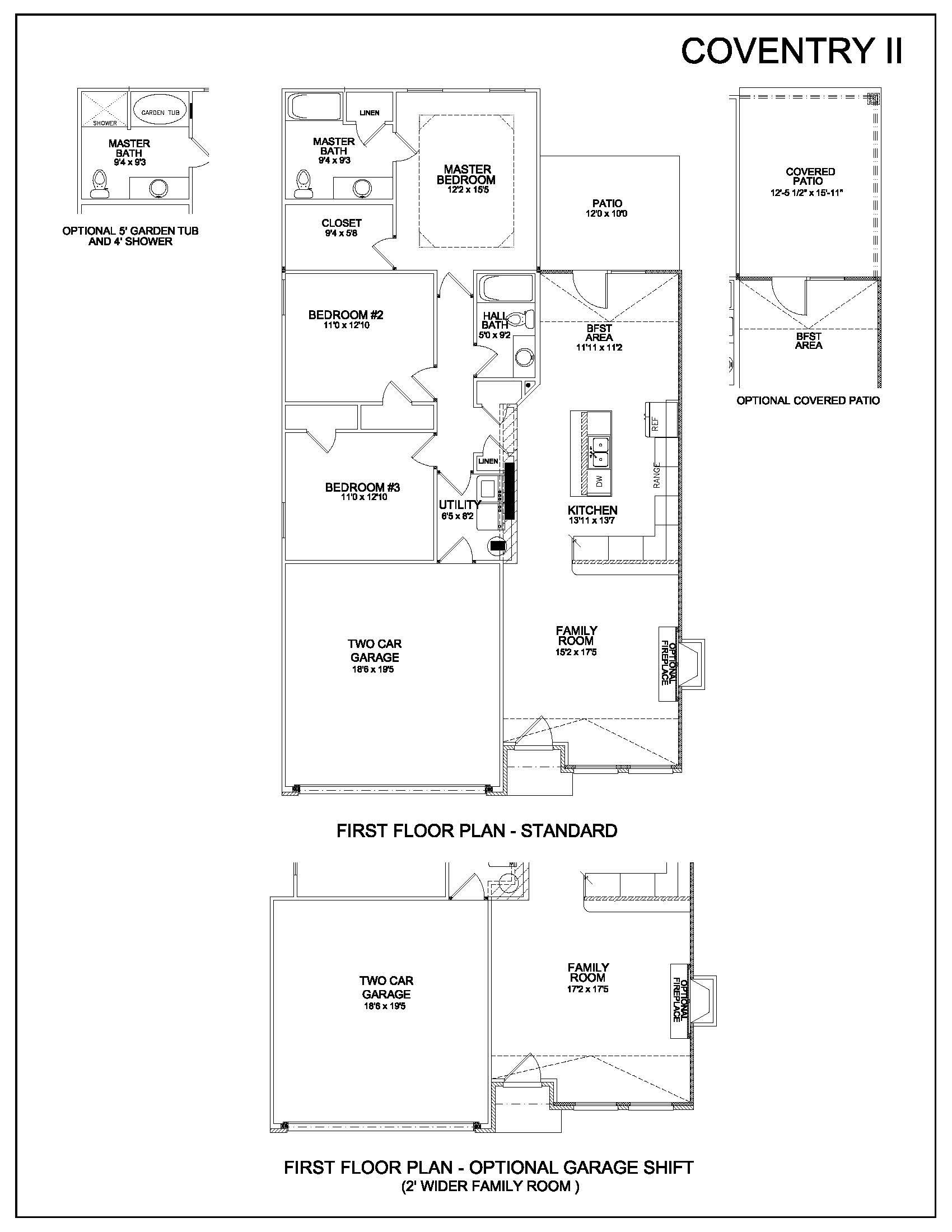 Floor Plans Coventry II Louisville Kentucky Real Estate